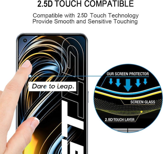 Full Glue Sticlă Temperată Realme GT 5G Neagră