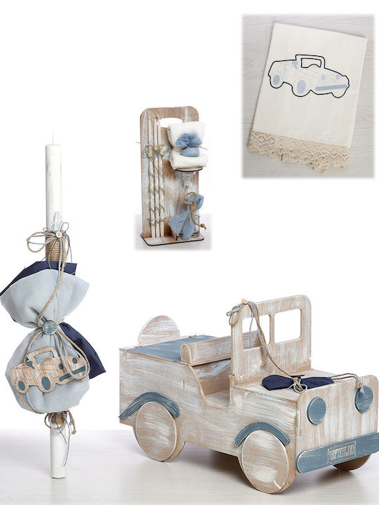 Bellissimo Safari Taufset Mit Thema Auto SKV-906