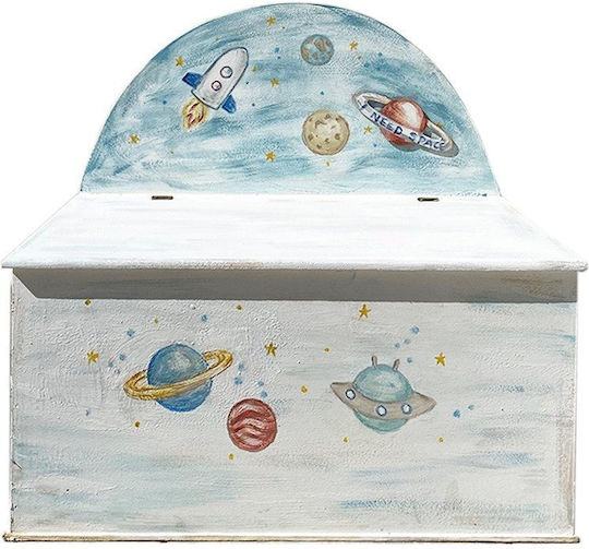 LiebeQueen Wooden Baptism Bench Box Space