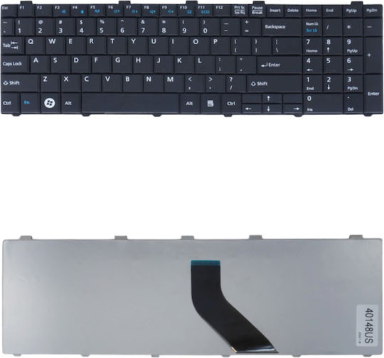 Laptop Keyboard Fujitsu Lifebook A512 Cp513253-01 Us Keyboard Code 40148us