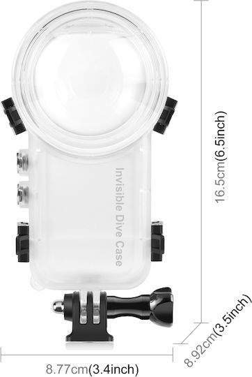 Puluz Waterproof Diving Case Protection Case for Insta360 X4 PU977T
