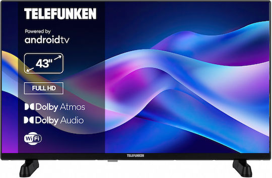 Telefunken Smart Τηλεόραση 43" Full HD LED 43FAE5514F/G HDR (2024)