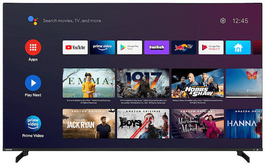 Toshiba Смарт Телевизор 43" 4K UHD QLED 43QA5D63DG HDR (2022)