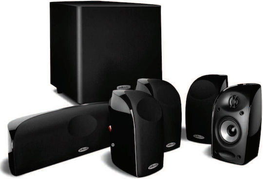 Denon Set de difuzoare Home Cinema 5.2 AVR- S660H + Polk Audio TL-1600 Bundle 135W Negru