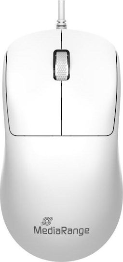 MediaRange MROS255 Mouse Cu Fir Alb
