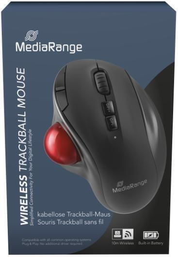 MediaRange MROS267 Ασύρματο Bluetooth Ποντίκι Μαύρο