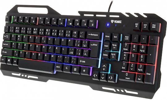 Yenkee YKB 3200 Shadow Gaming Tastatur mit RGB-Beleuchtung (Englisch US)