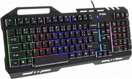 Yenkee YKB 3200 Shadow Gaming Tastatur mit RGB-Beleuchtung (Englisch US)