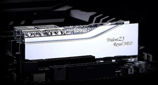 G.Skill Trident Z5 Royal DDR5 64GB RAM με 2x32GB Modules και Ταχύτητα 6000 για Desktop