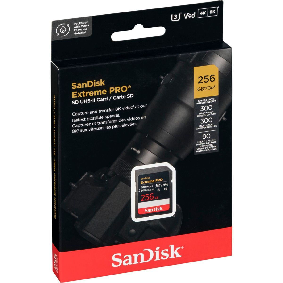 Sandisk Sdxc 256GB Extreme Pro Uhs-ii V90 8K 300MB/s | Skroutz Romania