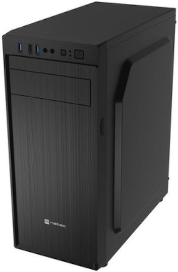 Natec Aracanta Midi Tower Компютърна Кутия Черна