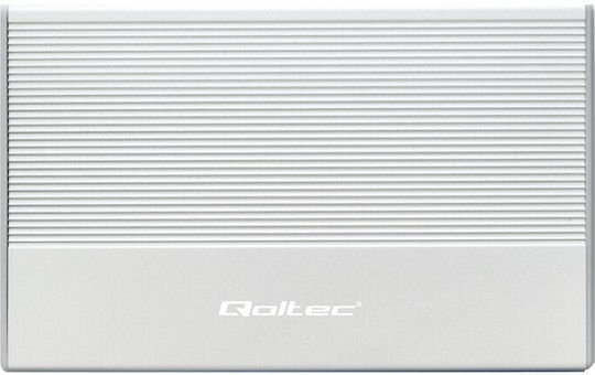Qoltec 52278 Θήκη Προστασίας Ασημί