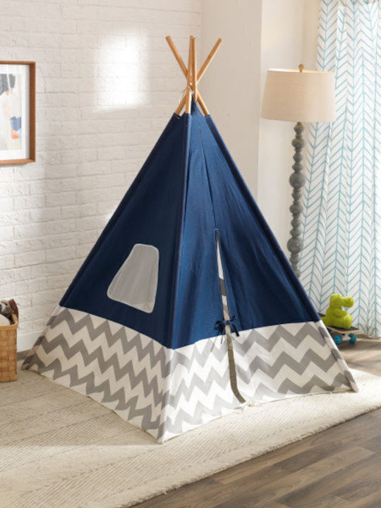 Kidkraft Παιδική Σκηνή Ινδιάνικη Deluxe Γκρι