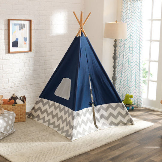 Kidkraft Παιδική Σκηνή Ινδιάνικη Deluxe Γκρι