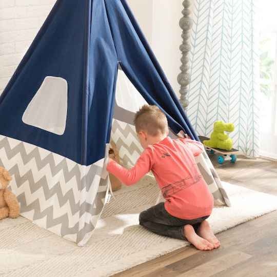 Kidkraft Παιδική Σκηνή Ινδιάνικη Deluxe Γκρι