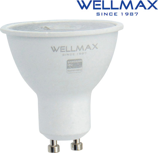 Wellmax LED Bulb 8W for Socket GU10 Cool White 720lm