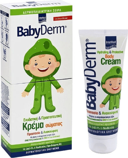 InterMed Babyderm Hydrating & Protective Body Cream Cream for Hydration 125ml