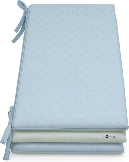 Beboulino Πάντα Κλασική Stars Blue Grey 60x120cm