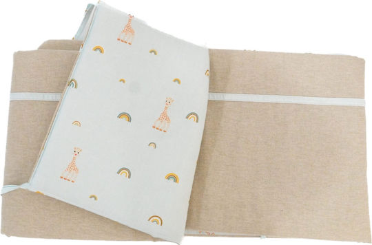 Baby Oliver Πάντα Κλασική Εσωτερική Μπέζ 34x210cm