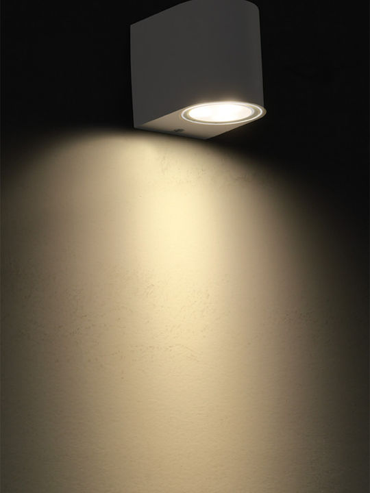 Aca Dasa Wall-Mounted Outdoor Spot GU10 IP54 6.8x9.2x8.1cm