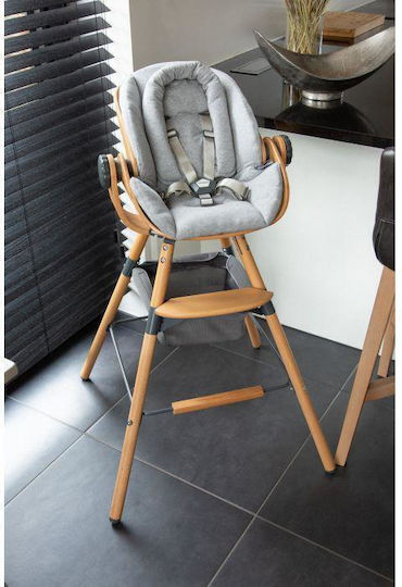 Childhome Κάλυμμα για Καρεκλάκι Φαγητού Evolu Grey