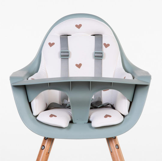 Kissen für Esszimmerstuhl Evolu2 Hearts Childhome