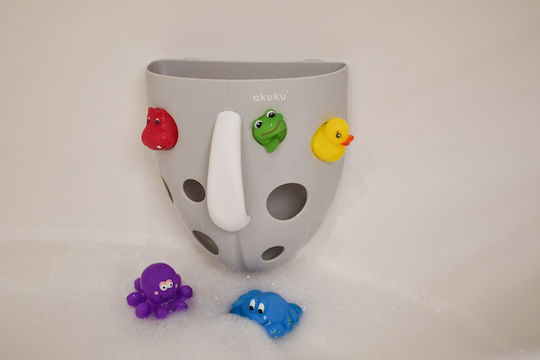 Akuku Badewannenspielzeughalter Grey