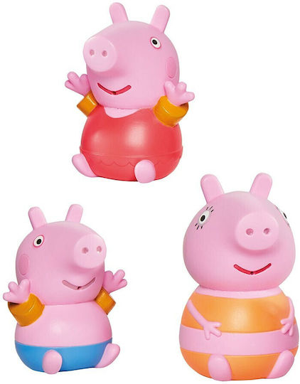 Tomy Toomies Peppa Pig Squirters Water Faces for 18++ Months (Various Designs/Assortment of Designs) 3pcs