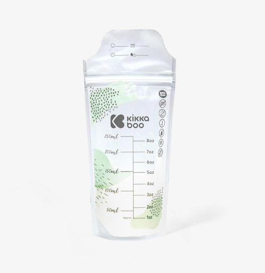 Kikka Boo Breast Milk Storage Bags 21.3x9.7cm 250ml 50pcs