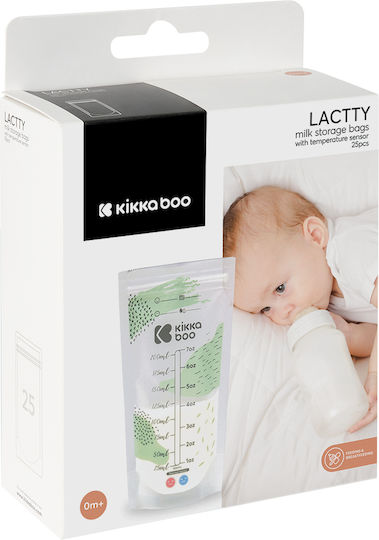 Kikka Boo Breast Milk Storage Bags 19.9x9.8cm 200ml 25pcs