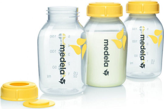 Medela Washable Breast Milk Storage Bottles 150ml 3 Pieces