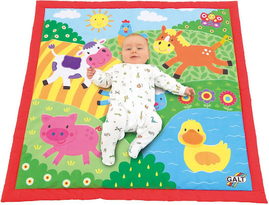 Galt Toys Covoraș De Joacă Mare - Fermă Covoraș De Joacă Pentru Nou-Născuți