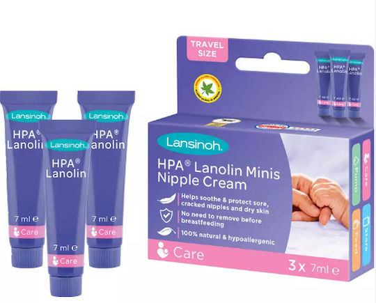 Lansinoh Κρέμες Θηλών 7ml 3τμχ