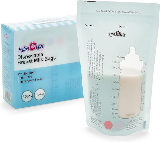 Spectra Pungi De Depozitare A Laptelui Matern 200ml 30 Buc