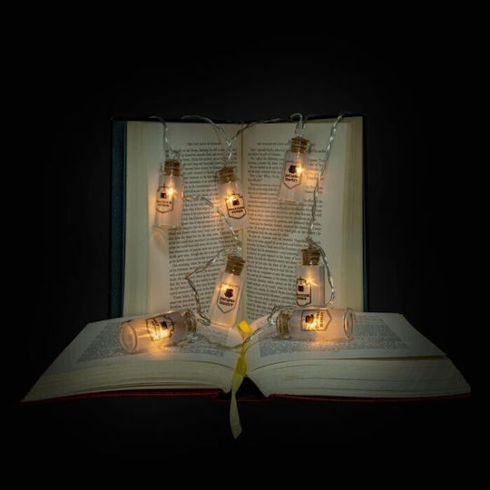 Blue Sky Studios Guirlandă de lumină pentru copii Lumini LED Sticlă Harry Potter Glass Bottle Lights Transparent