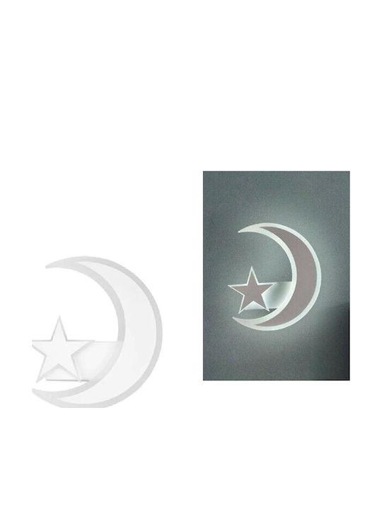 Universo Παιδικό Φωτιστικό Τοίχου Led Πλαστικό