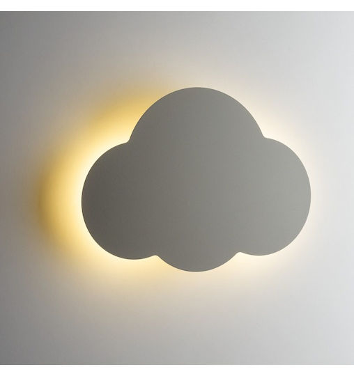 TK Lighting Детска стенна лампа Металик