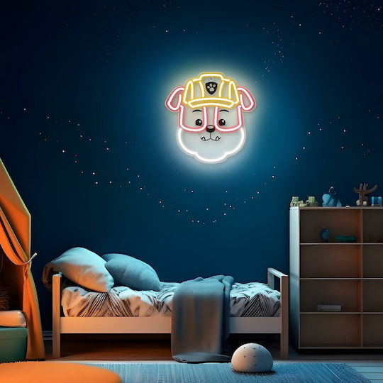 Paw Patrol Led Plastic Kids Wall Light