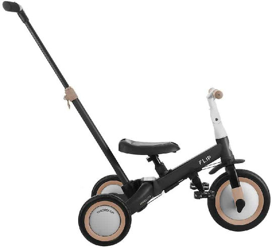 Kikka Boo Flip Convertible with Parental Handle 3 in 1 for 1-5 Years Black