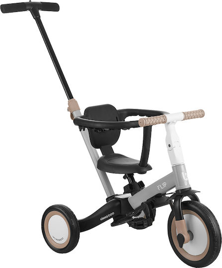 Kikka Boo Flip Convertible with Parental Handle 3 in 1 for 1-5 Years Gray