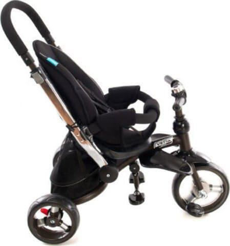 Kikka Boo Kids Tricycle Bicycle Melange Convertible with Storage Space, Tent & Parental Handle for 2-6 Years Brown