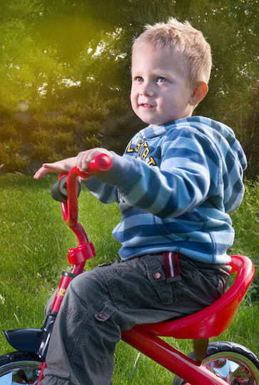 Toyz Kids Tricycle Bicycle York for 3-5 Years Blue