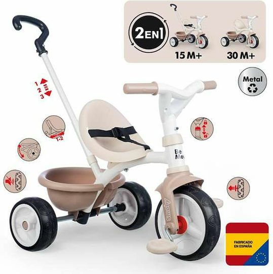 Smoby Be Move Cu Mâner Pentru Părinți Pentru 10 Luni Bej