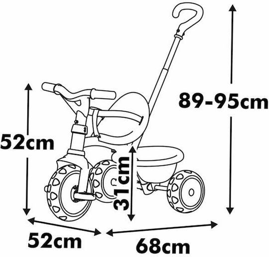 Smoby Be Move Cu Mâner Pentru Părinți Pentru 10 Luni Bej