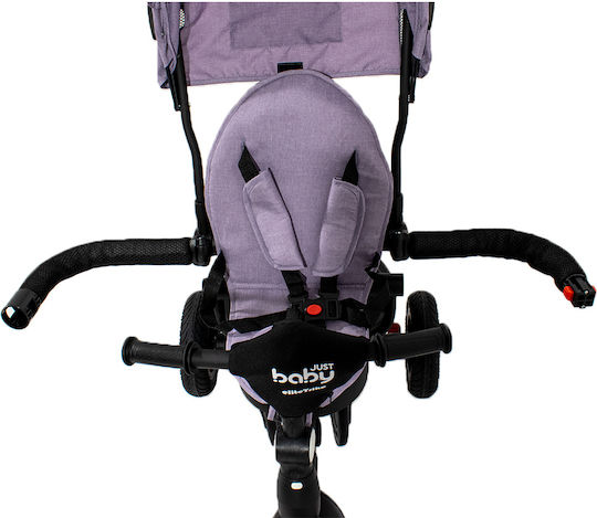 Just Baby Elite Πτυσσόμενο με Χειρολαβή Γονέα για 12 Μηνών Μπεζ
