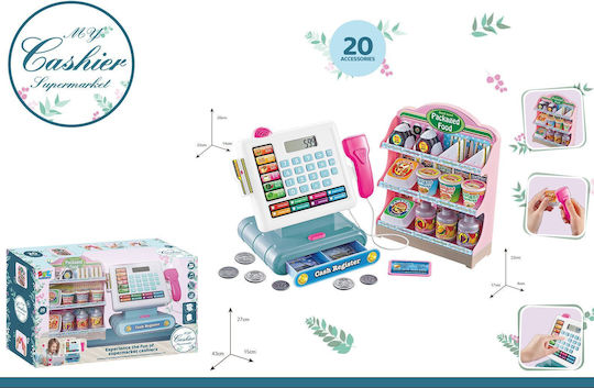 Blue Toys Детска касова машина Храни