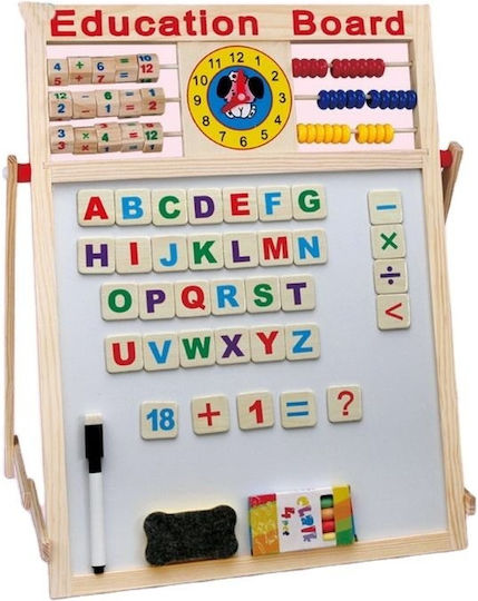 Divendi Kinder Tafeln & Staffeleien Magnetische Tafel Beschriftungstafel Doppelseitig 45x38,5cm