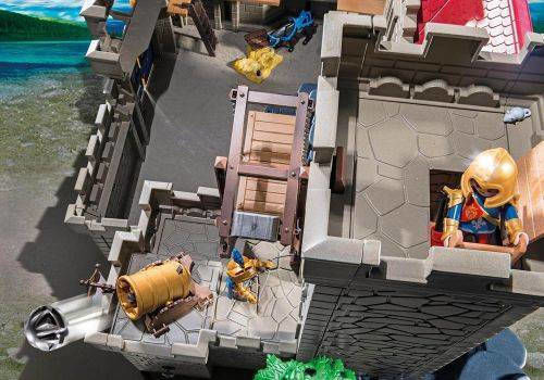 Playmobil Ritter Königliche Burg der Löwenherz-Ritter für 4-10 Jahre