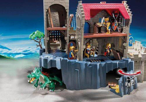 Playmobil Ritter Königliche Burg der Löwenherz-Ritter für 4-10 Jahre