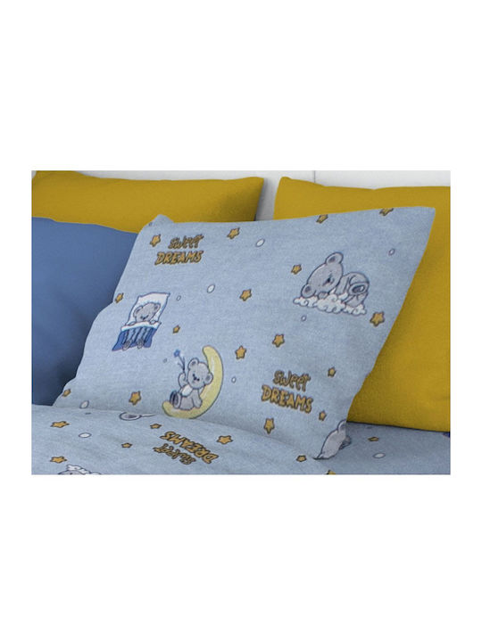 Dimcol Baby-Kissenbezug Sky Blue 35x45cm